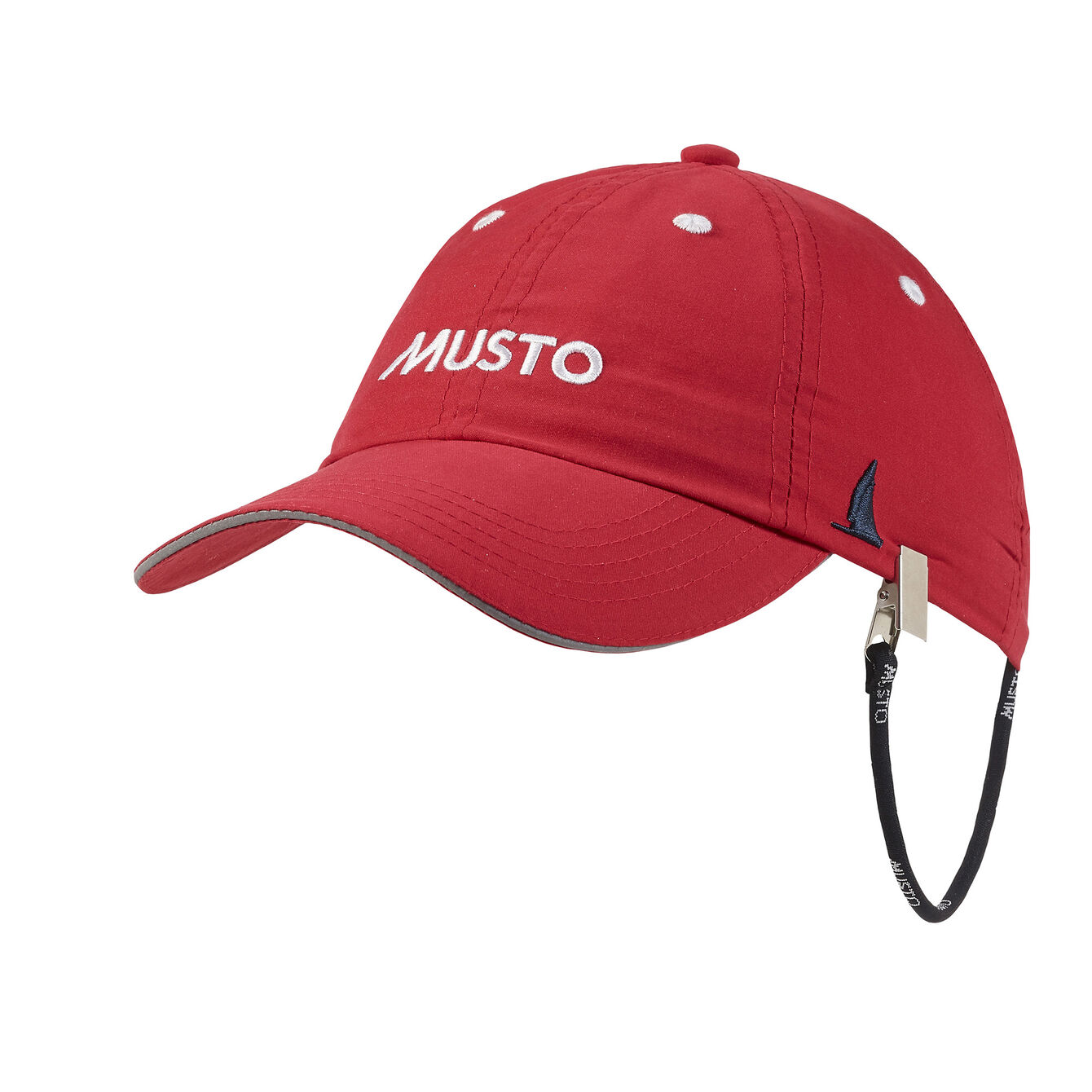 MUSTO ESSENTIAL FAST DRY CREW CAP RØD ONE SIZE